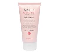 Natio Australia Rosewater Hydration Moisture Boost Day Cream-Gel, 75 ml - Face Cream with Shea Butter - Face Moisturiser for All Skin Types
