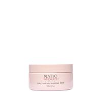 Natio Australia Rosewater Hydration Moisture Gel Sleeping Mask, 100 g - Nighttime Rosewater Face Cream - Face Moisturiser for Overnight Hydration