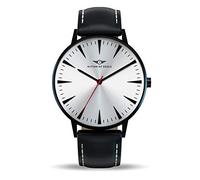 Nation of Souls Argo Collection - Men's & Women's 42mm Case & Face Dial Wrist Watch with 20mm Watch Strap - 316L Stainless Steel Watch Case Water Resistant Analog Watch - British Designed Wrist Watch