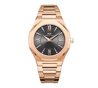 Nation of Souls Livia Collection - Men's Wrist Watches with 20mm Watch Straps - Octagonal Stainless Steel Watch - Sunray Dial Water Resistant Miyota Japanese Quartz Sapphire Crystal Analog Watch