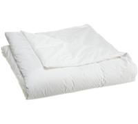 National Allergy Premium 100% Cotton Duvet Comforter Protector - Full/Queen Size - 86" x 86" - White - Breathable 300 Thread Count Hypoallergenic Cover - Zippered Encasement - Bedding Linen