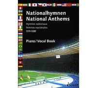 National Anthems: 50 Hymnes. piano solo or with voice.