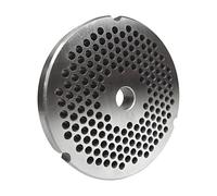 National Band Saw Grinder Plate for #32, Hobart and Biro w 3/16" Holes, Stainless Steel, Ideal for Medium Grinds, Sausages, Hamburger, etc - GP32-316