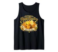 National Bee Day Save The Bees World Bloom Pollinator Tank Top
