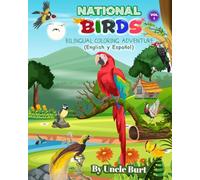 National Birds, Vol 1: Bilingual Coloring Book -- English y Español (Educational Coloring Books For Kids)