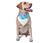 National Birth Defects Awareness Month Dog Bandanas Triangle Bibs Pet Scarf For Small Medium Large Dogs And Cat