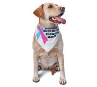 National Birth Defects Awareness Month Dog Bandanas Triangle Bibs Pet Scarf For Small Medium Large Dogs And Cat