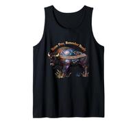 National Bison Day Roam Free Remember Deeply Cosmic Bison Tank Top