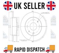 NATIONAL BRAKE DISC - BRAND NEW - NBD1038