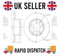 NATIONAL BRAKE DISC - BRAND NEW - NBD1079