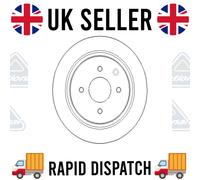 NATIONAL BRAKE DISC - BRAND NEW - NBD1711