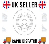NATIONAL BRAKE DISC - BRAND NEW - NBD1853