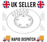 NATIONAL BRAKE DISC - BRAND NEW - NBD2060