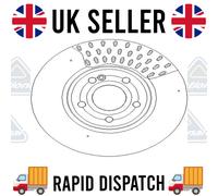 NATIONAL BRAKE DISC - BRAND NEW - NBD2156