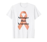 National Cancer Survivors Day Stronger Than Yesterday T-Shirt