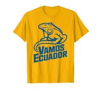 National Cheer Vamos Ecuador Pride Country Flag Spirit Game T-Shirt