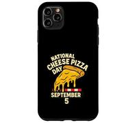National Cheese Pizza Day September 5 Italian Retro Foodie Case for iPhone 11 Pro Max