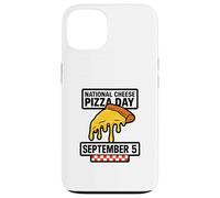 National Cheese Pizza Day September 5 Italian Retro Foodie Case for iPhone 13