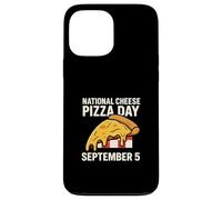 National Cheese Pizza Day September 5 Italian Retro Foodie Case for iPhone 13 Pro Max