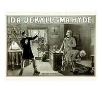 National Chicago Jekyll Hyde Theatre Show Advert Extra Large XL Wall Art Poster Print