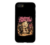 National Coffee Day Moon Barista Cosmic Brew Case for iPhone SE (2020) / 7/8