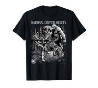 National Cryptid Society Mothman Bigfoot Dogman Cryptid T-Shirt