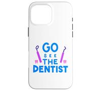 National Dentist's Day. Go see the Dentist Dental DDS Office Case for iPhone 16 Pro Max