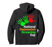 National Depression Screening Day - Mental Health Awareness Pullover Hoodie