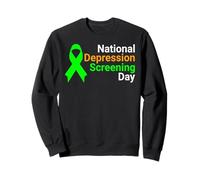 National Depression Screening Day - Mental Health Awareness Sweatshirt