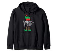 National Elf Service - NHS Christmas - Essestional Worker Zip Hoodie