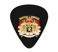 National Emblem Of Belgium Guitar Picks Plectrums For Guitar Bass 12 Pack
