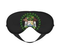 National Emblem of Belize 1 National Emblem of Belize Sleep Masks Adjustable Strap Soft Eye Mask for Women Men Travel Work Home