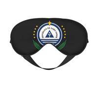 National Emblem of Cape Verde 6 National Emblem of Cape Verde Sleep Masks Adjustable Strap Soft Eye Mask for Women Men Travel Work Home