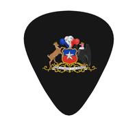 National Emblem Of Chile Guitar Picks Plectrums For Guitar Bass 12 Pack