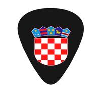 National Emblem Of Croatia Guitar Picks Plectrums For Guitar Bass 12 Pack