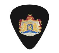 National Emblem Of Dutch Guitar Picks Plectrums For Guitar Bass 12 Pack