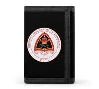National Emblem of East Timor Casual Mens Credit Card Holder Wallets for Women Slim Durable Purse with ID Window
