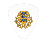 National Emblem Of Estonia Guitar Picks Plectrums For Guitar Bass 12 Pack