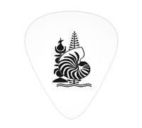 National Emblem Of New Caledonia Guitar Picks Plectrums For Guitar Bass 12 Pack