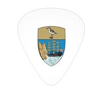 National Emblem Of Saint Helena Guitar Picks Plectrums For Guitar Bass 12 Pack
