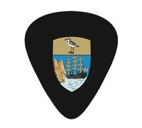 National Emblem Of Saint Helena Guitar Picks Plectrums For Guitar Bass 12 Pack