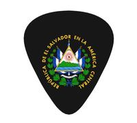 National Emblem Of Salvador Guitar Picks Plectrums For Guitar Bass 12 Pack