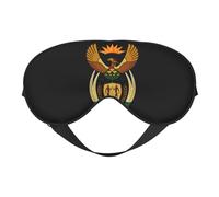 National Emblem of South Africa 13 National Emblem of South Africa Sleep Masks Adjustable Strap Soft Eye Mask for Women Men Travel Work Home