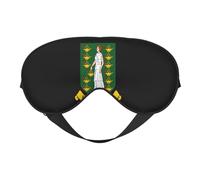 National Emblem of Virgin Islands 7 National Emblem of Virgin Islands Sleep Masks Adjustable Strap Soft Eye Mask for Women Men Travel Work Home