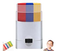 National Flag Face Paint Stick for Sports Fans, Portable Irish Face Paint, Twist-Up Faces Paints Sticks, Faces Painting Flag, Easy To Apply and Washable Safe, for Game Day Fan Event Festival (g)