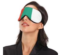 National Flag of Bulgaria Travel Essential Sleep Mask for Side Sleeper with Elastic Adjustable Band Blackout with Adjustable Strap Sleep Mask for Side Sleeper Travel Work Nap
