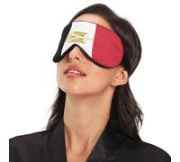 National Flag of Egypt Travel Essential Eye Covers with Elastic Adjustable Band Blackout with Adjustable Strap Eye Covers Travel, Nap, Yoga