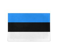 National Flag of Estonia Jigsaw Puzzle for Adults Challenging and Educational Masterpieces Puzzle 500 Piecing