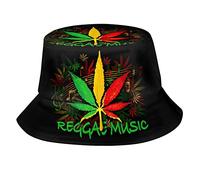 National Flag of Jamaica Bucket Hat Fisherman Hat Beach Travel Sun Hat Outdoor Cap for Unisex Men Women