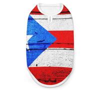 National Flag of Puerto Rico Versatile Dog Vests for Dogs And Cats - Full Print Pet Vest M